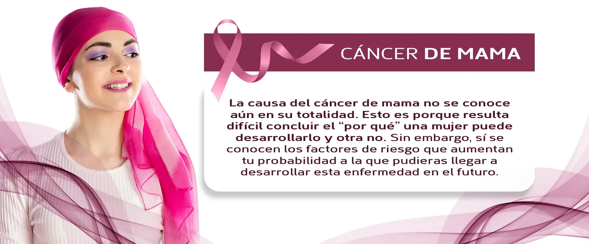 No se sabe la razón del por qué del cáncer, pero existen varios factores de riesgo.