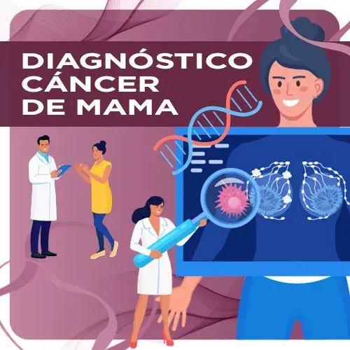 Técnicas más comunes para diagnosticar cáncer de mama (mastografía, ultrasonido, exploración y biopsia) 