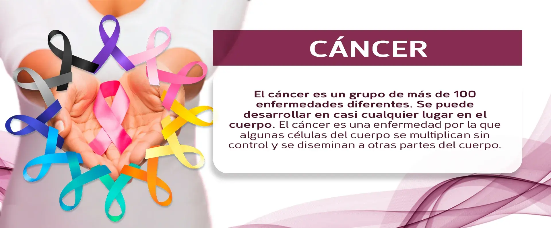 El cáncer es considerado como un grupo de enfermedades porque se da en varias partes del cuerpo.s